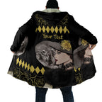 Personalised Melbourne Cup Australia Cloak Gorgeous Lady Yellow Rose