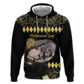 Personalised Melbourne Cup Australia Hoodie Gorgeous Lady Yellow Rose