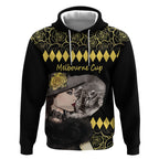 Personalised Melbourne Cup Australia Hoodie Gorgeous Lady Yellow Rose