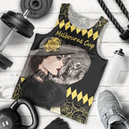 Personalised Melbourne Cup Australia Men Tank Top Gorgeous Lady Yellow Rose