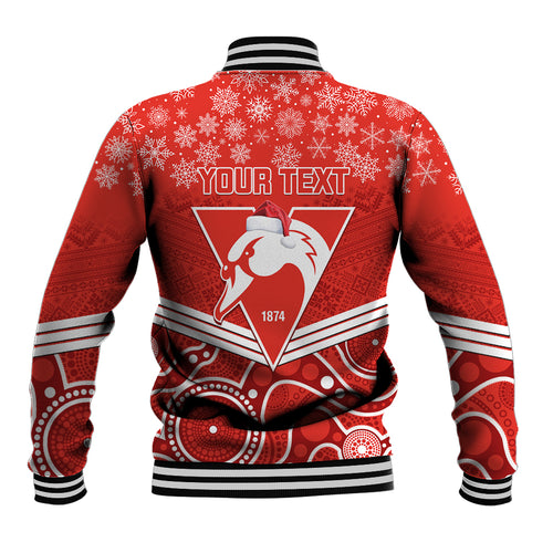 personalised-swans-football-christmas-baseball-jacket-merry-xmas-2023-mix-aboriginal-art