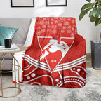 personalised-swans-football-christmas-blanket-merry-xmas-2023-mix-aboriginal-art