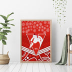 personalised-swans-football-christmas-canvas-wall-art-merry-xmas-2023-mix-aboriginal-art