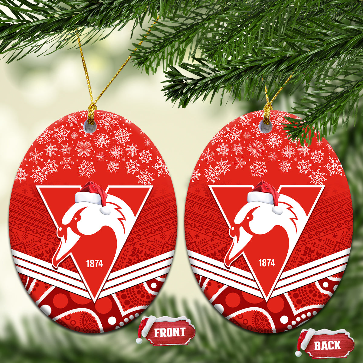 swans-football-christmas-ceramic-ornament-merry-xmas-2023-mix-aboriginal-art
