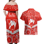 personalised-swans-football-christmas-couples-matching-off-shoulder-maxi-dress-and-hawaiian-shirt-merry-xmas-2023-mix-aboriginal-art
