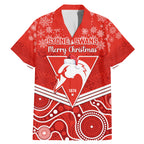 personalised-swans-football-christmas-family-matching-mermaid-dress-and-hawaiian-shirt-merry-xmas-2023-mix-aboriginal-art