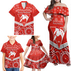 personalised-swans-football-christmas-family-matching-off-shoulder-maxi-dress-and-hawaiian-shirt-merry-xmas-2023-mix-aboriginal-art