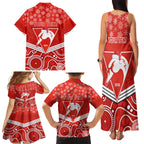 personalised-swans-football-christmas-family-matching-tank-maxi-dress-and-hawaiian-shirt-merry-xmas-2023-mix-aboriginal-art
