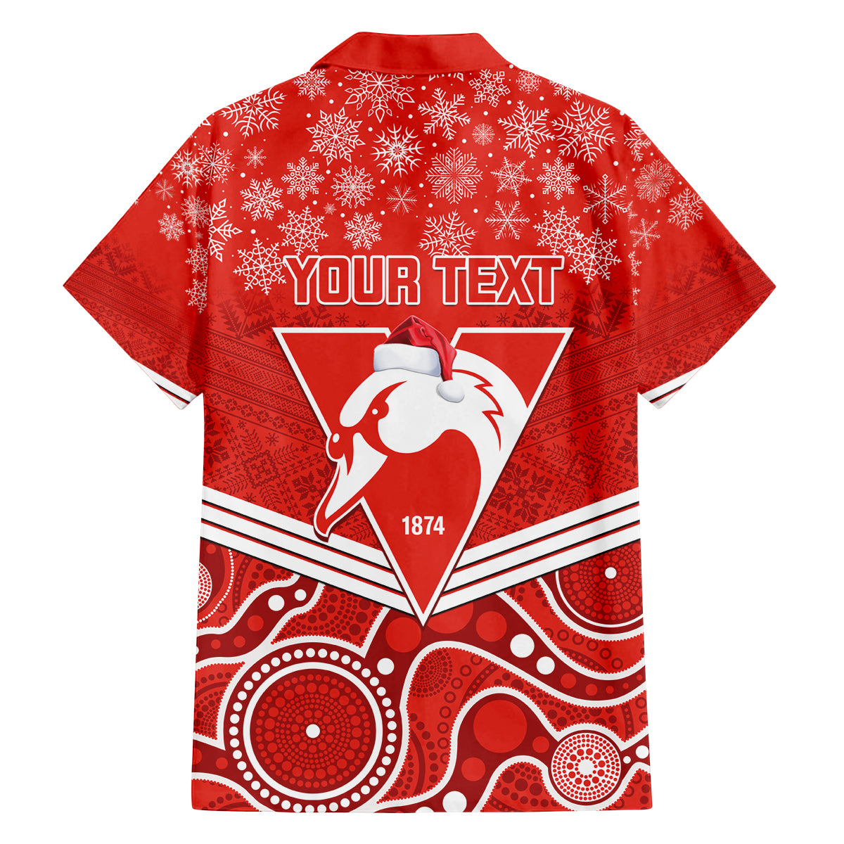 personalised-swans-football-christmas-family-matching-tank-maxi-dress-and-hawaiian-shirt-merry-xmas-2023-mix-aboriginal-art