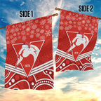 personalised-swans-football-christmas-garden-flag-merry-xmas-2023-mix-aboriginal-art