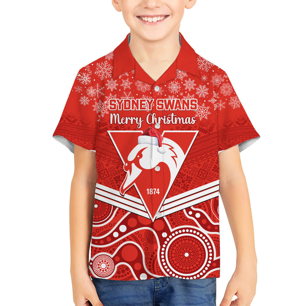 personalised-swans-football-christmas-hawaiian-shirt-merry-xmas-2023-mix-aboriginal-art
