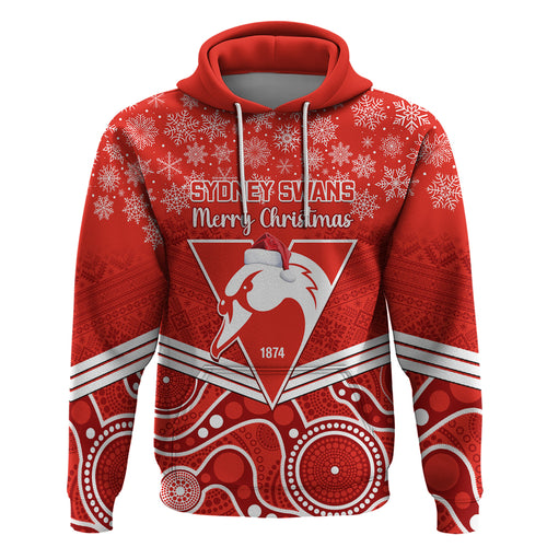 personalised-swans-football-christmas-hoodie-merry-xmas-2023-mix-aboriginal-art