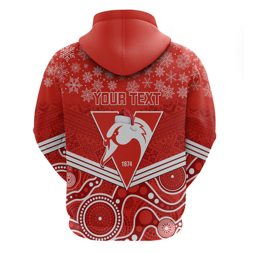 personalised-swans-football-christmas-hoodie-merry-xmas-2023-mix-aboriginal-art
