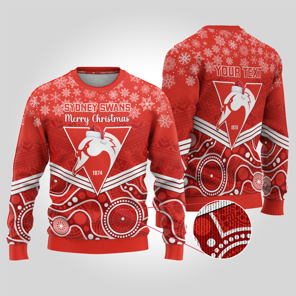 personalised-swans-football-christmas-ugly-christmas-sweater-merry-xmas-2023-mix-aboriginal-art