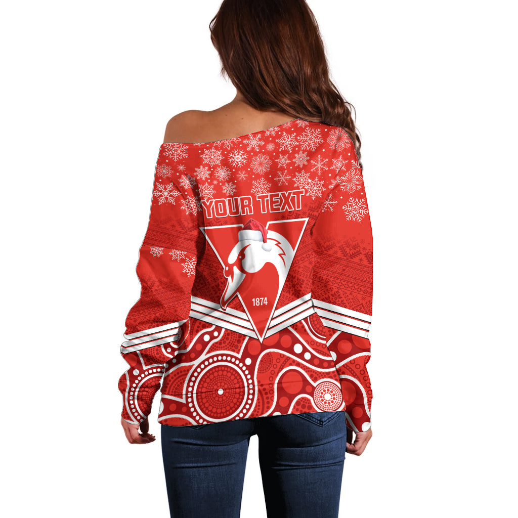 personalised-swans-football-christmas-off-shoulder-sweater-merry-xmas-2023-mix-aboriginal-art