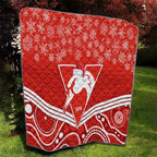 personalised-swans-football-christmas-quilt-merry-xmas-2023-mix-aboriginal-art