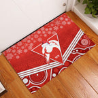 personalised-swans-football-christmas-rubber-doormat-merry-xmas-2023-mix-aboriginal-art