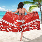 personalised-swans-football-christmas-sarong-merry-xmas-2023-mix-aboriginal-art