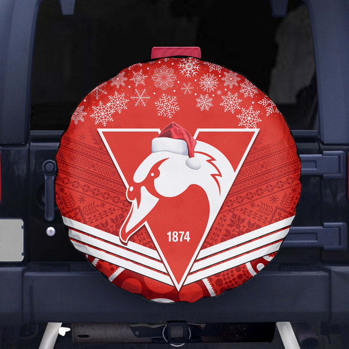 personalised-swans-football-christmas-spare-tire-cover-merry-xmas-2023-mix-aboriginal-art