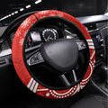 Swans Football Christmas Steering Wheel Cover Merry Xmas 2023 Mix Aboriginal Art
