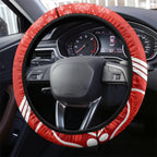 Swans Football Christmas Steering Wheel Cover Merry Xmas 2023 Mix Aboriginal Art