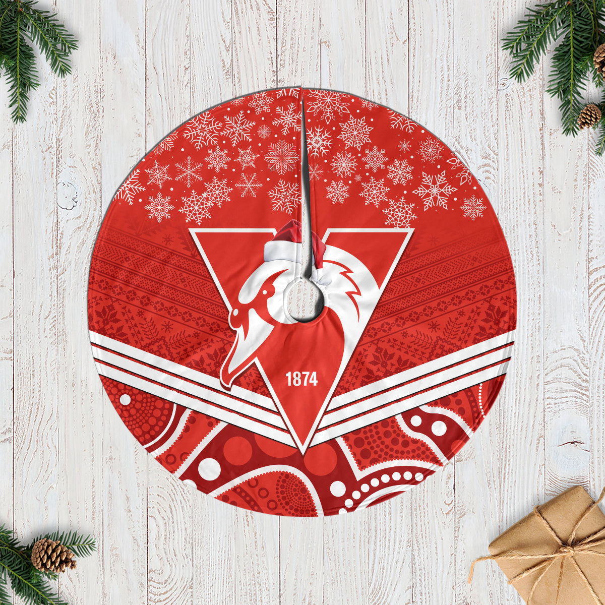 swans-football-christmas-tree-skirt-merry-xmas-2023-mix-aboriginal-art