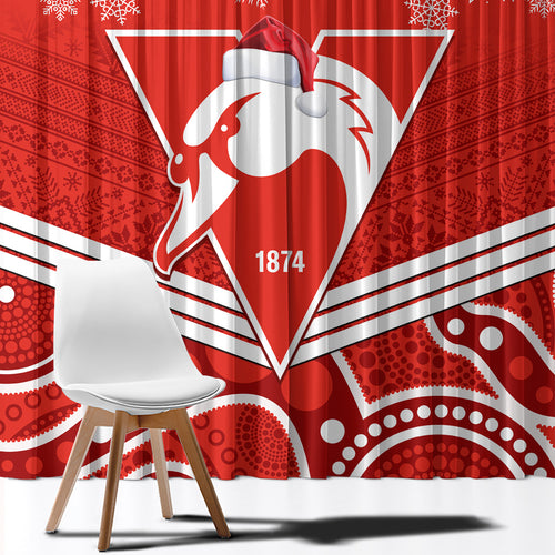 personalised-swans-football-christmas-window-curtain-merry-xmas-2023-mix-aboriginal-art
