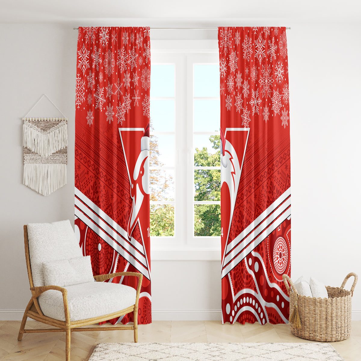 personalised-swans-football-christmas-window-curtain-merry-xmas-2023-mix-aboriginal-art
