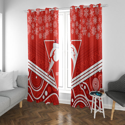 personalised-swans-football-christmas-window-curtain-merry-xmas-2023-mix-aboriginal-art