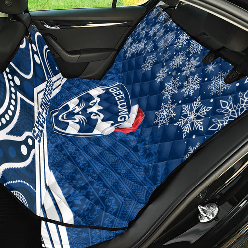 custom-geelong-football-christmas-back-car-seat-cover-merry-xmas-2023-mix-aboriginal-art