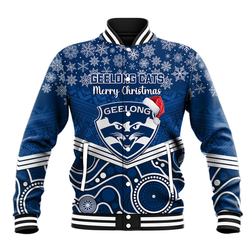 custom-geelong-football-christmas-baseball-jacket-merry-xmas-2023-mix-aboriginal-art