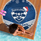custom-geelong-football-christmas-beach-blanket-merry-xmas-2023-mix-aboriginal-art