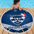 custom-geelong-football-christmas-beach-blanket-merry-xmas-2023-mix-aboriginal-art