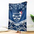 custom-geelong-football-christmas-blanket-merry-xmas-2023-mix-aboriginal-art