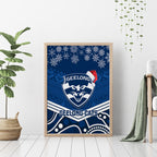 custom-geelong-football-christmas-canvas-wall-art-merry-xmas-2023-mix-aboriginal-art