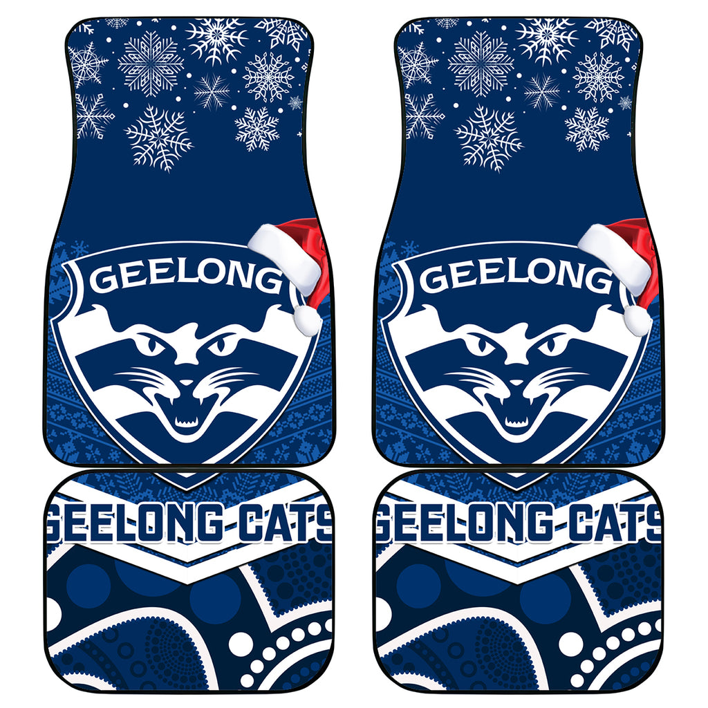 custom-geelong-football-christmas-car-mats-merry-xmas-2023-mix-aboriginal-art