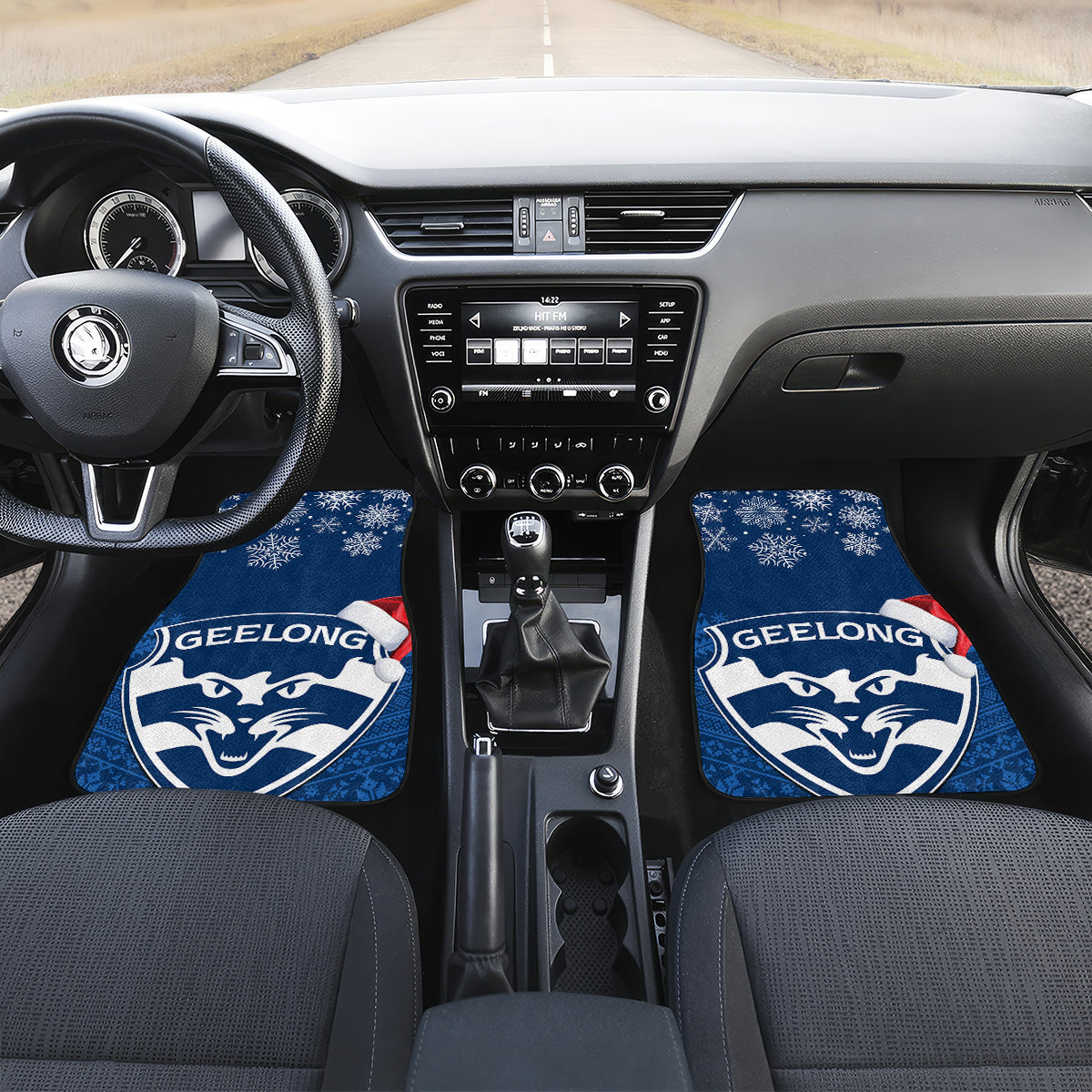 custom-geelong-football-christmas-car-mats-merry-xmas-2023-mix-aboriginal-art