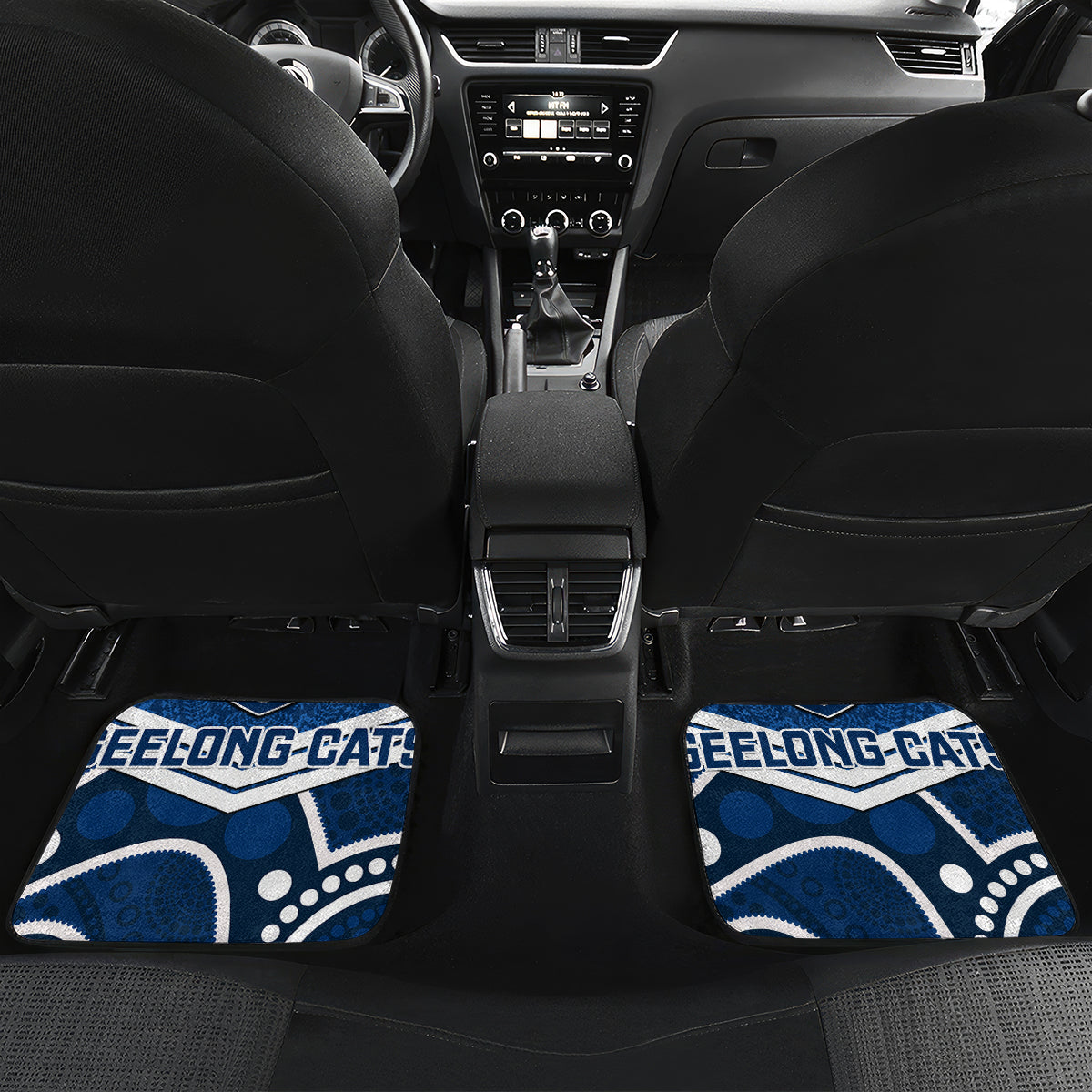 custom-geelong-football-christmas-car-mats-merry-xmas-2023-mix-aboriginal-art