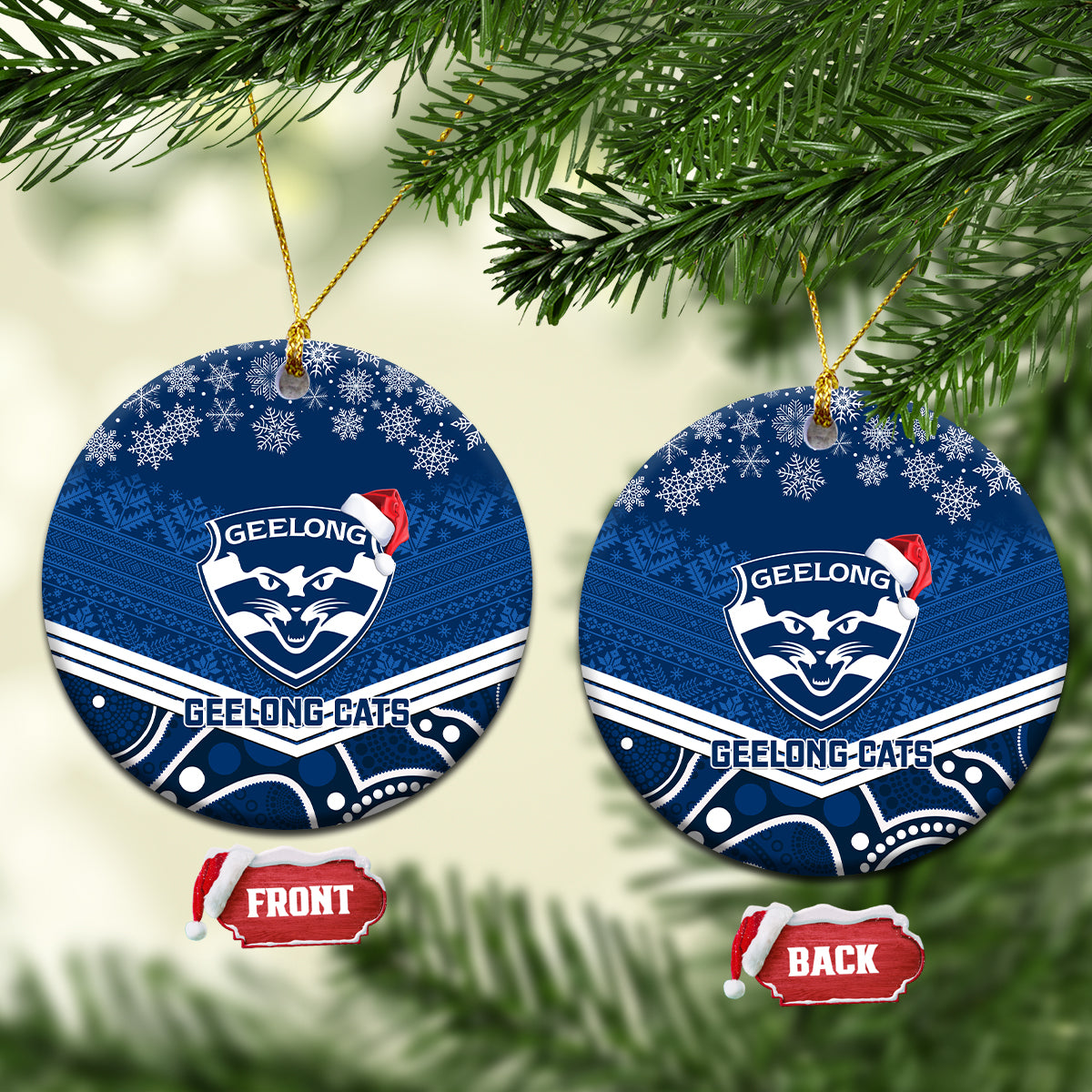 geelong-football-christmas-ceramic-ornament-merry-xmas-2023-mix-aboriginal-art