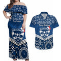 custom-geelong-football-christmas-couples-matching-off-shoulder-maxi-dress-and-hawaiian-shirt-merry-xmas-2023-mix-aboriginal-art