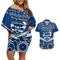 custom-geelong-football-christmas-couples-matching-off-shoulder-short-dress-and-hawaiian-shirt-merry-xmas-2023-mix-aboriginal-art