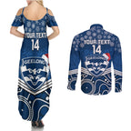 custom-geelong-football-christmas-couples-matching-summer-maxi-dress-and-long-sleeve-button-shirt-merry-xmas-2023-mix-aboriginal-art