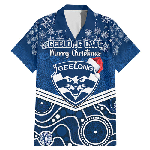custom-geelong-football-christmas-family-matching-mermaid-dress-and-hawaiian-shirt-merry-xmas-2023-mix-aboriginal-art
