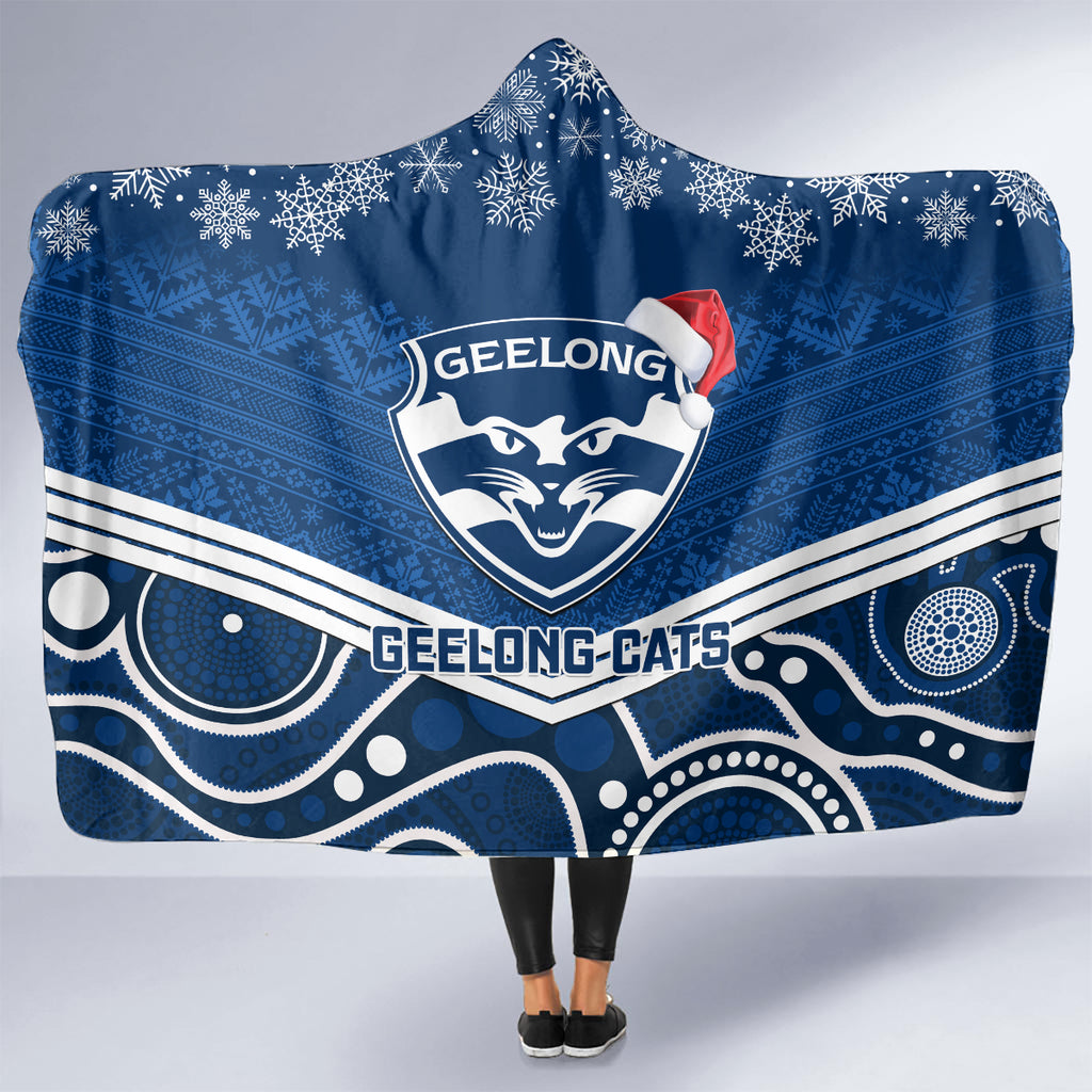custom-geelong-football-christmas-hooded-blanket-merry-xmas-2023-mix-aboriginal-art