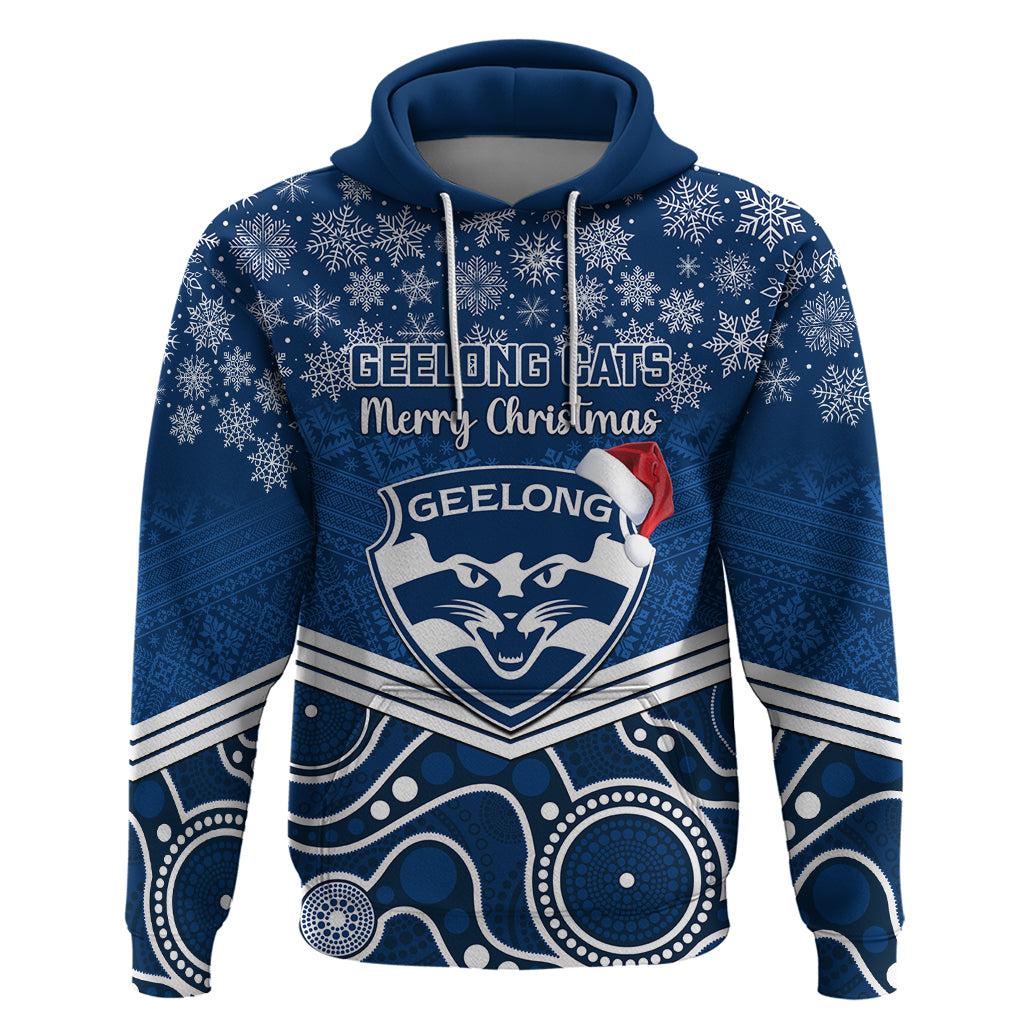 custom-geelong-football-christmas-hoodie-merry-xmas-2023-mix-aboriginal-art