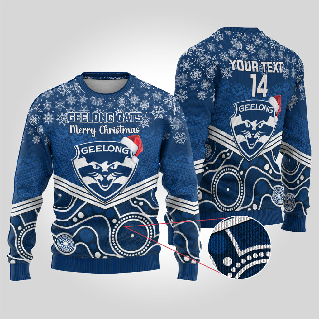 custom-geelong-football-christmas-ugly-christmas-sweater-merry-xmas-2023-mix-aboriginal-art