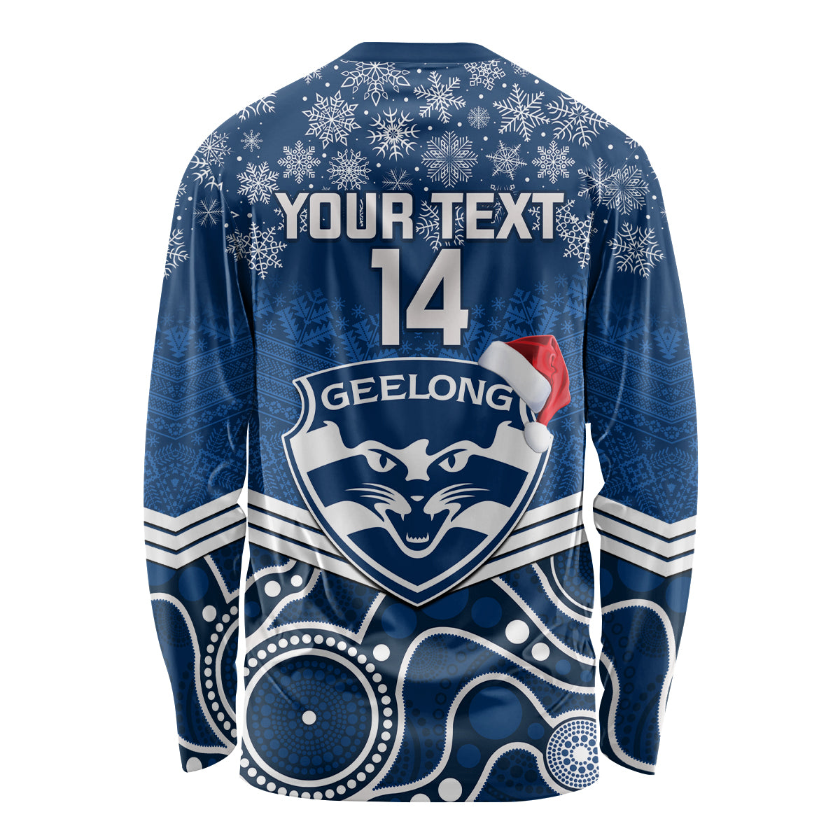 custom-geelong-football-christmas-long-sleeve-shirt-merry-xmas-2023-mix-aboriginal-art