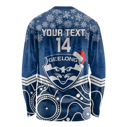 custom-geelong-football-christmas-long-sleeve-shirt-merry-xmas-2023-mix-aboriginal-art