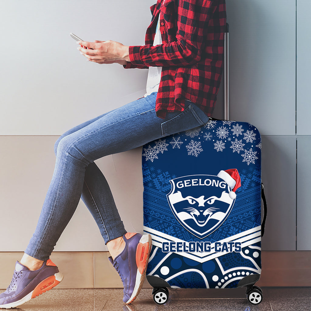 custom-geelong-football-christmas-luggage-cover-merry-xmas-2023-mix-aboriginal-art