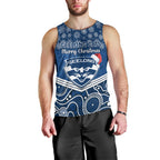 custom-geelong-football-christmas-men-tank-top-merry-xmas-2023-mix-aboriginal-art